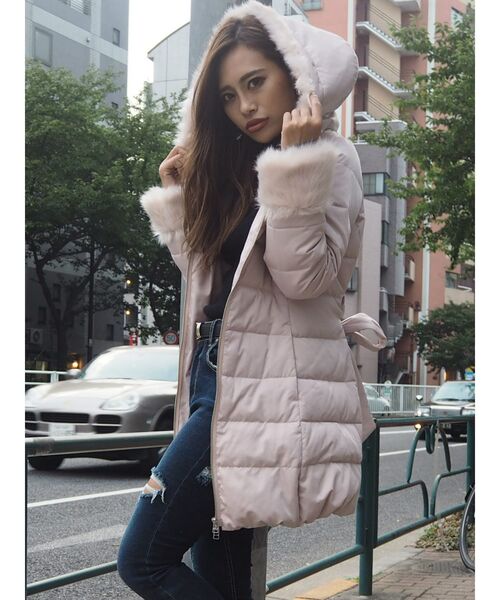 品質満点 アウター ジャケット コート リゼクシー 毛皮 ファーコート Labelians Fr