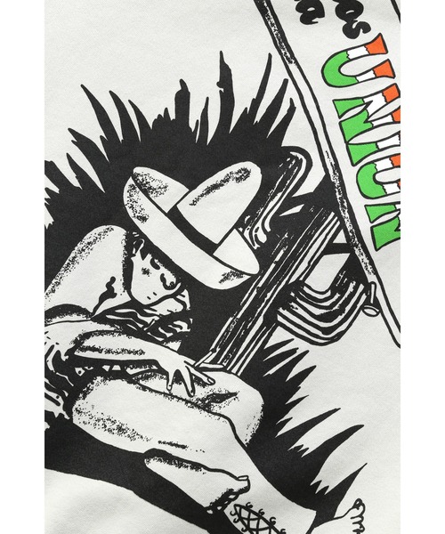 UNION(ユニオン)の「SIESTA CREW SWEATSHIRT(スウェット・メンズ・グレー・LARGE/MEDIUM/X-LARGE)」の6枚目の写真