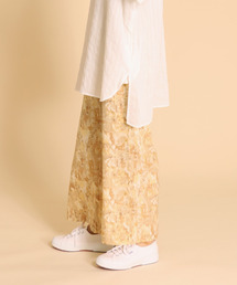 Cepica | ブラッシュプリント イージーパンツ(スラックス)