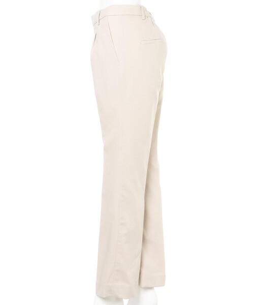 INGNI（イング）の「SETUP対応麻セミフレアセンタープレス／パンツ（その他パンツ・レディース・ブラウン/ライトカーキ/ライトベージュ・FREE）」の4枚目の写真