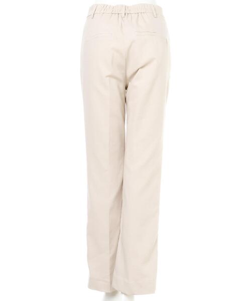 INGNI（イング）の「SETUP対応麻セミフレアセンタープレス／パンツ（その他パンツ・レディース・ブラウン/ライトカーキ/ライトベージュ・FREE）」の6枚目の写真