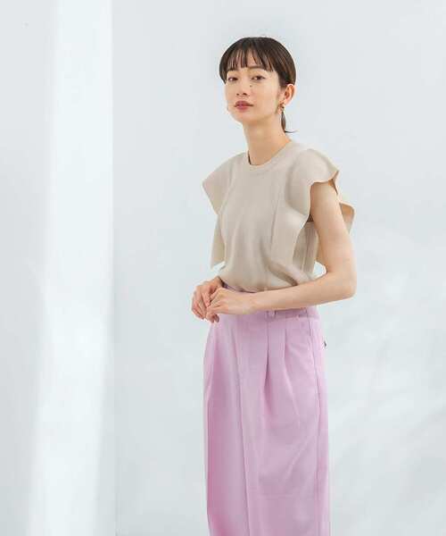 KBF（ケイビーエフ）の「フレアスリーブデザインニット（ニット