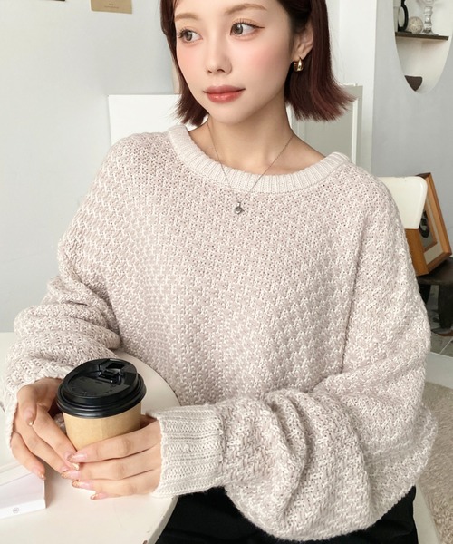 セール】【累計販売枚数2万枚突破！】3G リンクス柄編みジャガード