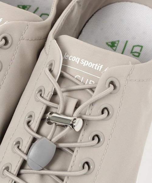 studio CLIP（スタディオクリップ）の「ルコック別注撥水シューズ（スニーカー・レディース・ベージュ/グレー・LARGE/MEDIUM）」の3枚目の写真