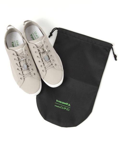 studio CLIP（スタディオクリップ）の「ルコック別注撥水シューズ（スニーカー・レディース・ベージュ/グレー・LARGE/MEDIUM）」の22枚目の写真