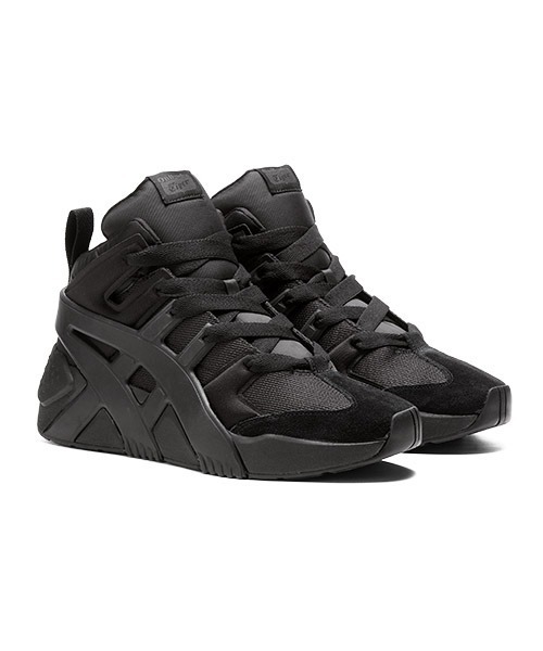 Onitsuka Tiger(オニツカタイガー)の「BIG LOGO TRAINER PUFFED(スニーカー・レディース・ホワイト/ブラック/ブラウン系・27/28.5/23/24.5/26/25.5/26.5/28/24/27.5/29/23.5/25/22.5)」の8枚目の写真