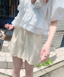 Voyage titty&Co.PETIT | 【Voyage titty&Co.】voyage2021SSカラーショートパンツ(その他パンツ)