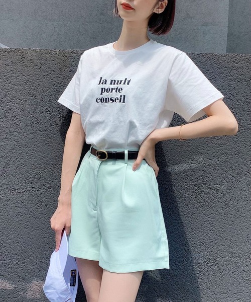 Voyage titty&Co.PETIT（ボヤージュティティアンドコープチ）の「【Voyage titty&Co.】voyage2021SSカラーショートパンツ（その他パンツ・レディース・グリーン/イエロー・SMALL/MEDIUM）」の3枚目の写真