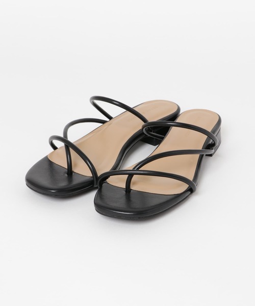 URBAN RESEARCH（アーバンリサーチ）の「チューブストラップサンダル（サンダル・レディース・ブラック/ブラウン/イエロー・36/37/38）」の12枚目の写真