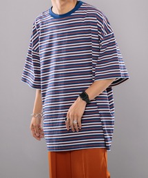 マルチボーダーTシャツ