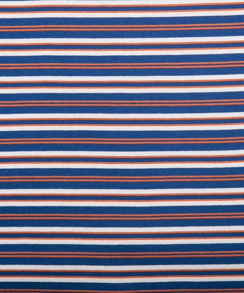 kutir(クティール)の「マルチボーダーTシャツ(Tシャツ/カットソー・メンズ・サックスブルー/イエロー/グリーン・MEDIUM/LARGE)」の6枚目の写真