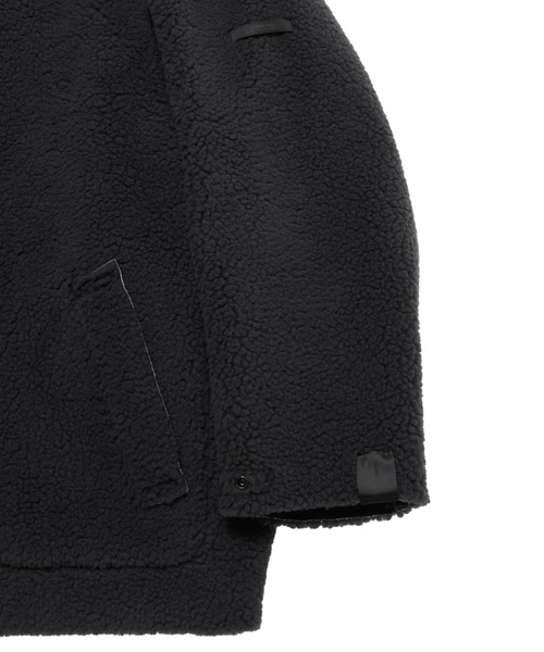 N.HOOLYWOOD(N.ハリウッド)の「REVERSIBLE COAT(ノーカラージャケット・メンズ・カーキ/チャコール・38/40/36)」の5枚目の写真