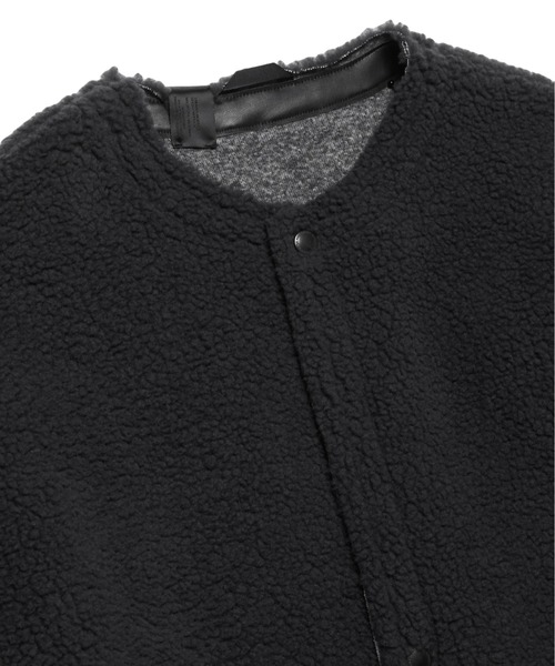 N.HOOLYWOOD(N.ハリウッド)の「REVERSIBLE COAT(ノーカラージャケット・メンズ・カーキ/チャコール・38/40/36)」の9枚目の写真