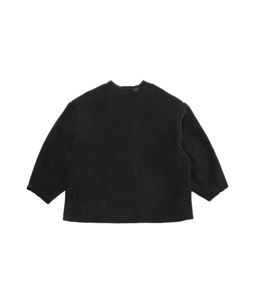 N.HOOLYWOOD(N.ハリウッド)の「REVERSIBLE COAT(ノーカラージャケット・メンズ・カーキ/チャコール・38/40/36)」の6枚目の写真