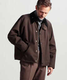 TOMORROWLAND  | 【別注】Barbour×TOMORROWLAND TRANSPORT ウールコットンツイル ショートブルゾン(ブルゾン)