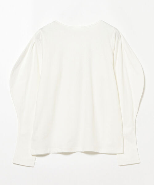 Ray BEAMS（レイビームス）の「Ray BEAMS / コクーン スリーブ クルーネック Tシャツ（Tシャツ/カットソー・レディース・ブラック/ホワイト・ONE SIZE）」の19枚目の写真