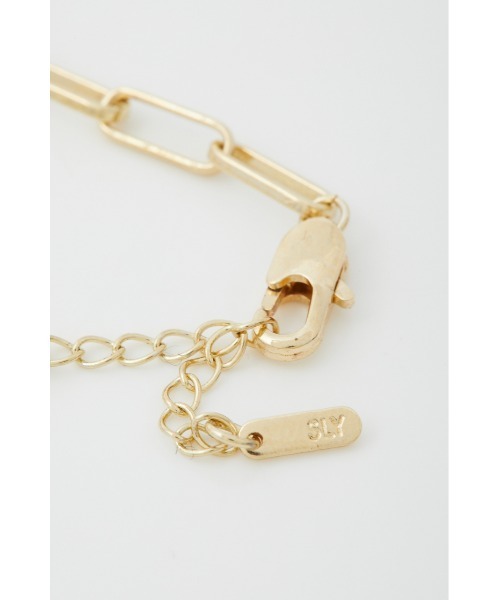 SLY（スライ）の「RICH COATING CHAIN BRACELET/チェーンブレスレット（ブレスレット・レディース・シルバー/ゴールド・FREE）」の13枚目の写真