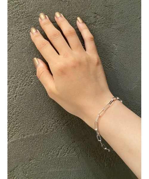 SLY（スライ）の「RICH COATING CHAIN BRACELET/チェーンブレスレット（ブレスレット・レディース・シルバー/ゴールド・FREE）」の19枚目の写真