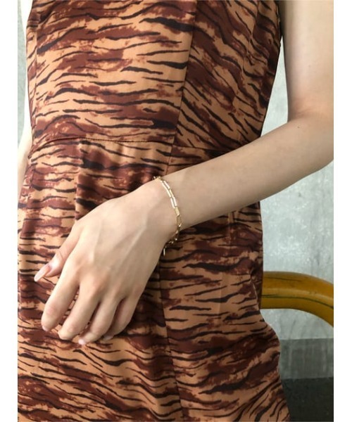 SLY（スライ）の「RICH COATING CHAIN BRACELET/チェーンブレスレット（ブレスレット・レディース・シルバー/ゴールド・FREE）」の21枚目の写真