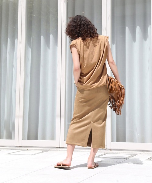 Deuxieme Classe（ドゥーズィエムクラス）の「Jersey SUEDE タイト