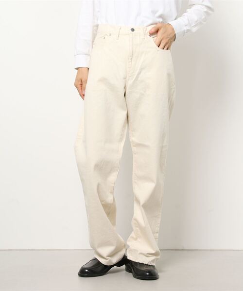 Name.（ネーム）の「Name. DENIM STRAIGHT PANTS (NMPT-21AW-001)（デニムパンツ・メンズ・ナチュラル・2/1/0）」の10枚目の写真
