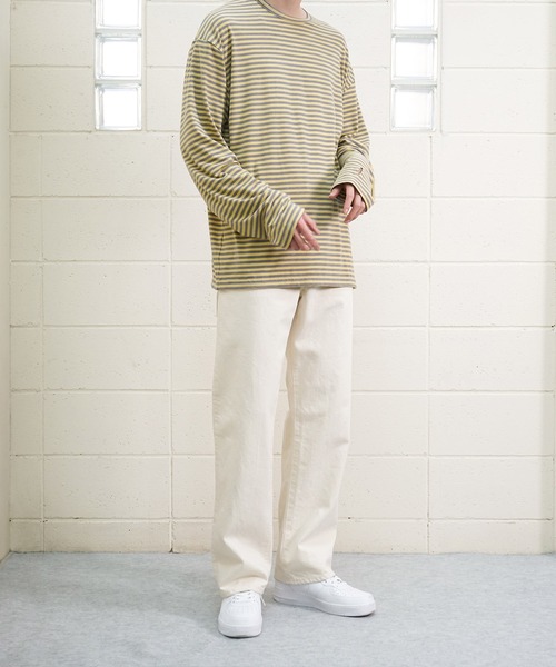 Name.（ネーム）の「Name. DENIM STRAIGHT PANTS (NMPT-21AW-001)（デニムパンツ・メンズ・ナチュラル・2/1/0）」の8枚目の写真