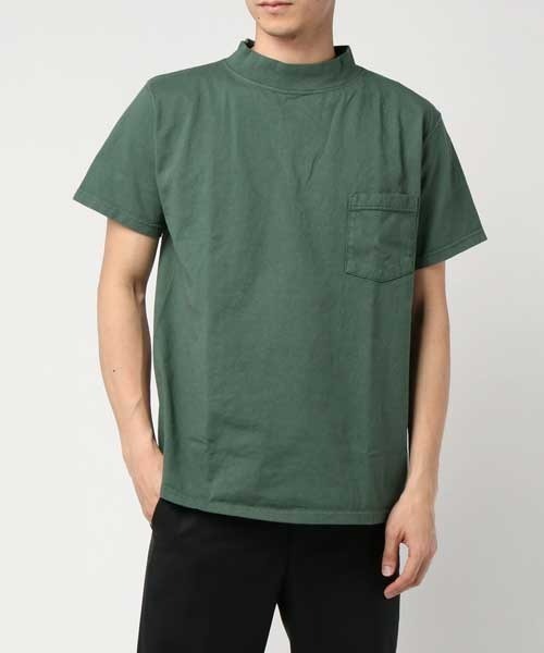 Goodwear(Since1983)(グッドウェア)の「S/S MOCK NECK POCKET TEE/ ショートスリーブ モックネックポケットT SALE(Tシャツ/カットソー・メンズ・ブラウン/レモンイエロー/レッド/マスタード/イエロー系その他/グレー/グリーン/グリーン系その他/ダークオリーブ/パープル/オリーブ/ブルー系その他2/グリーン系その他2/グレイッシュベージュ/グリーン系その他3/コバルトブルー/ブラウン系その他・LARGE/X-LARGE/SMALL/MEDIUM)」の8枚目の写真