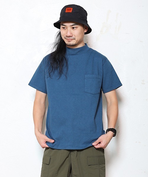 Goodwear(Since1983)(グッドウェア)の「S/S MOCK NECK POCKET TEE/ ショートスリーブ モックネックポケットT SALE(Tシャツ/カットソー・メンズ・ブラウン/レモンイエロー/レッド/マスタード/イエロー系その他/グレー/グリーン/グリーン系その他/ダークオリーブ/パープル/オリーブ/ブルー系その他2/グリーン系その他2/グレイッシュベージュ/グリーン系その他3/コバルトブルー/ブラウン系その他・LARGE/X-LARGE/SMALL/MEDIUM)」の11枚目の写真
