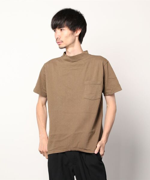 Goodwear(Since1983)(グッドウェア)の「S/S MOCK NECK POCKET TEE/ ショートスリーブ モックネックポケットT SALE(Tシャツ/カットソー・メンズ・ブラウン/レモンイエロー/レッド/マスタード/イエロー系その他/グレー/グリーン/グリーン系その他/ダークオリーブ/パープル/オリーブ/ブルー系その他2/グリーン系その他2/グレイッシュベージュ/グリーン系その他3/コバルトブルー/ブラウン系その他・LARGE/X-LARGE/SMALL/MEDIUM)」の20枚目の写真