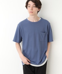 JUNRED | フェイクレイヤードTシャツ(Tシャツ/カットソー)