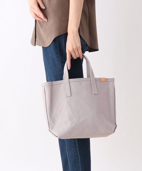 SHOO・LA・RUE(シューラルー)の「◆ステッチキャンバストート(トートバッグ・レディース・ブラック/ピンク/ライトパープル/キャメル/ナチュラル/カーキ系4/チャコールグレー・00)」の13枚目の写真