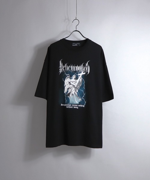 ILL'S(イルズ)の「ILL'S / イルズ エンジェル/イーグル ビッグTシャツ(Tシャツ/カットソー・メンズ・ホワイト/ブラック/ブルー/ホワイト系その他/ブラック系その他/グレー系その他・M/L)」の22枚目の写真