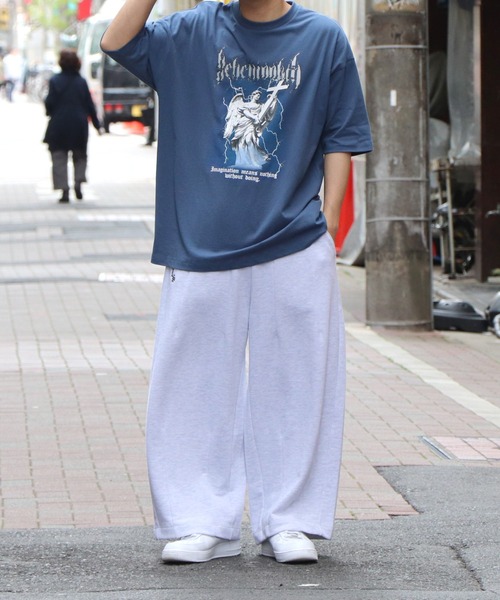 ILL'S(イルズ)の「ILL'S / イルズ エンジェル/イーグル ビッグTシャツ(Tシャツ/カットソー・メンズ・ホワイト/ブラック/ブルー/ホワイト系その他/ブラック系その他/グレー系その他・M/L)」の11枚目の写真