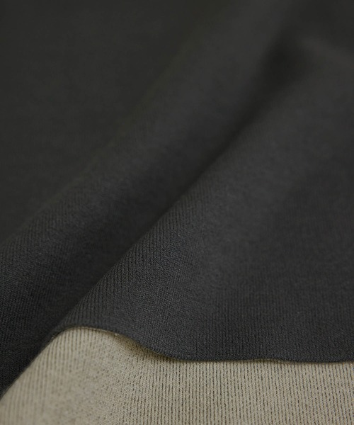 ROPE' PICNIC（ロペピクニック）の「【春まで着られる】Wフェイスボトルネックプルオーバー（ニット/セーター・レディース・チャコールグレー/キナリ/グリーン系その他2・38）」の10枚目の写真