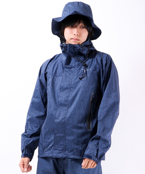 EDWIN（エドウィン）の「EDWIN　ベリオスレインジャケットPRO（マウンテンパーカー・メンズ・ブルー/マルチ/カモフラージュ・M/3L/LL/L）」の2枚目の写真