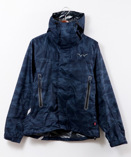 EDWIN（エドウィン）の「EDWIN　ベリオスレインジャケットPRO（マウンテンパーカー・メンズ・ブルー/マルチ/カモフラージュ・M/3L/LL/L）」の16枚目の写真