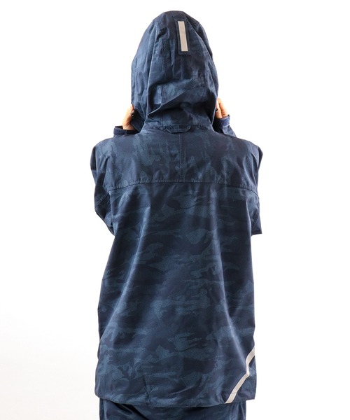 EDWIN（エドウィン）の「EDWIN　ベリオスレインジャケットPRO（マウンテンパーカー・メンズ・ブルー/マルチ/カモフラージュ・M/3L/LL/L）」の21枚目の写真