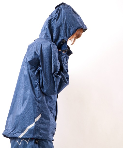 EDWIN（エドウィン）の「EDWIN　ベリオスレインジャケットPRO（マウンテンパーカー・メンズ・ブルー/マルチ/カモフラージュ・M/3L/LL/L）」の11枚目の写真