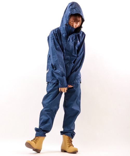 EDWIN（エドウィン）の「EDWIN　ベリオスレインジャケットPRO（マウンテンパーカー・メンズ・ブルー/マルチ/カモフラージュ・M/3L/LL/L）」の13枚目の写真