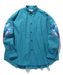 F-LAGSTUF-F/フラグスタフ フラッグスタッフ ×M×T Long Sleeve Shirt 袖刺繍/ロングスリーブシャツ
