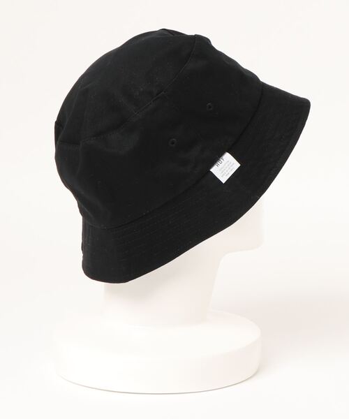 PLAYBOY（プレイボーイ）の「ハフ×プレイボーイリバーシブルバケットハット  HUF×PLAYBOY REVERSIBLE BUCKET HAT HT00566（ハット・メンズ・ブラック・MEDIUM/SMALL）」の8枚目の写真