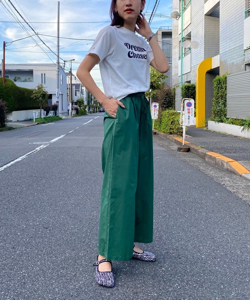 AS KNOW AS PINKY（アズノゥアズピンキー）の「ぎゅっとウエストスタイル カラーパンツ（その他パンツ・レディース・ブラック/パープル/グリーン/マスタード・FREE）」の18枚目の写真