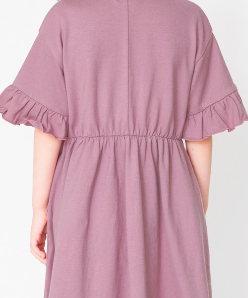 BRANSHES（ブランシェス）の「袖フリルワンピース（ワンピース・キッズ・グリーン/ピンク・110cm/150cm/120cm/100cm/90cm/140cm/130cm）」の15枚目の写真