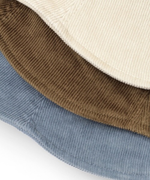 LEPSIM(レプシィム)の「コーデュロイバケットHAT 956357(ハット・レディース・ブルー/アイボリー/ブラック/ブラウン・ONE SIZE)」の16枚目の写真