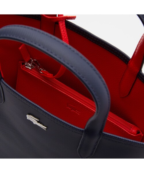 LACOSTE（ラコステ）の「ANNAリバーシブル縦型トート（トートバッグ・レディース・ブルー系その他/ブラック系その他・FREE）」の4枚目の写真