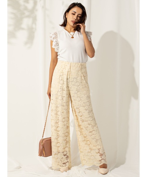 DURAS(デュラス)の「ショルダーレーストップス(Tシャツ/カットソー・レディース・ホワイト/ブラック・FREE)」の18枚目の写真