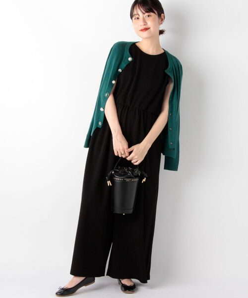 Torrazzo Donna(トラッゾドンナ)の「◇【WEB限定】【TORRAZZO DONNA/ トラッゾドンナ】ビジュー付きカーディガン(カーディガン/ボレロ・レディース・ブラック/オフホワイト/ピンク/グリーン/キャメル・FREE)」の21枚目の写真