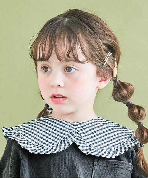 BREEZE（ブリーズ）の「WEB限定 付け衿（付け襟・キッズ・オフホワイト/インディゴブルー/ブラック・SMALL/MEDIUM）」の3枚目の写真