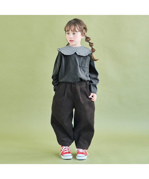 BREEZE（ブリーズ）の「WEB限定 付け衿（付け襟・キッズ・オフホワイト/インディゴブルー/ブラック・SMALL/MEDIUM）」の4枚目の写真