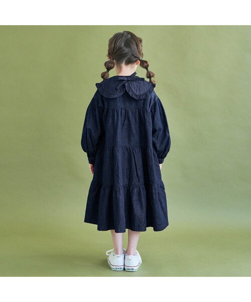 BREEZE（ブリーズ）の「WEB限定 付け衿（付け襟・キッズ・オフホワイト/インディゴブルー/ブラック・SMALL/MEDIUM）」の12枚目の写真